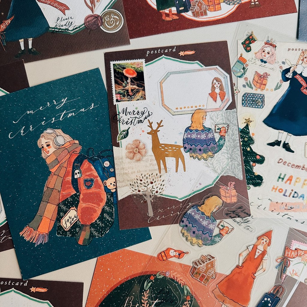 (NEW) LDV Christmas time | Christmas Sticker Sheet (2 Designs)