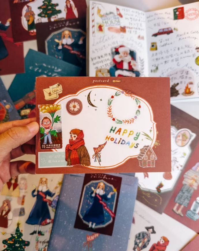 (NEW) LDV Christmas time | Christmas Sticker Sheet (2 Designs)