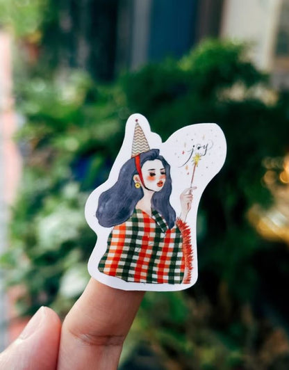 (NEW) LDV I Want To Give You A Star And A Forest | Christmas Sticker Sheet