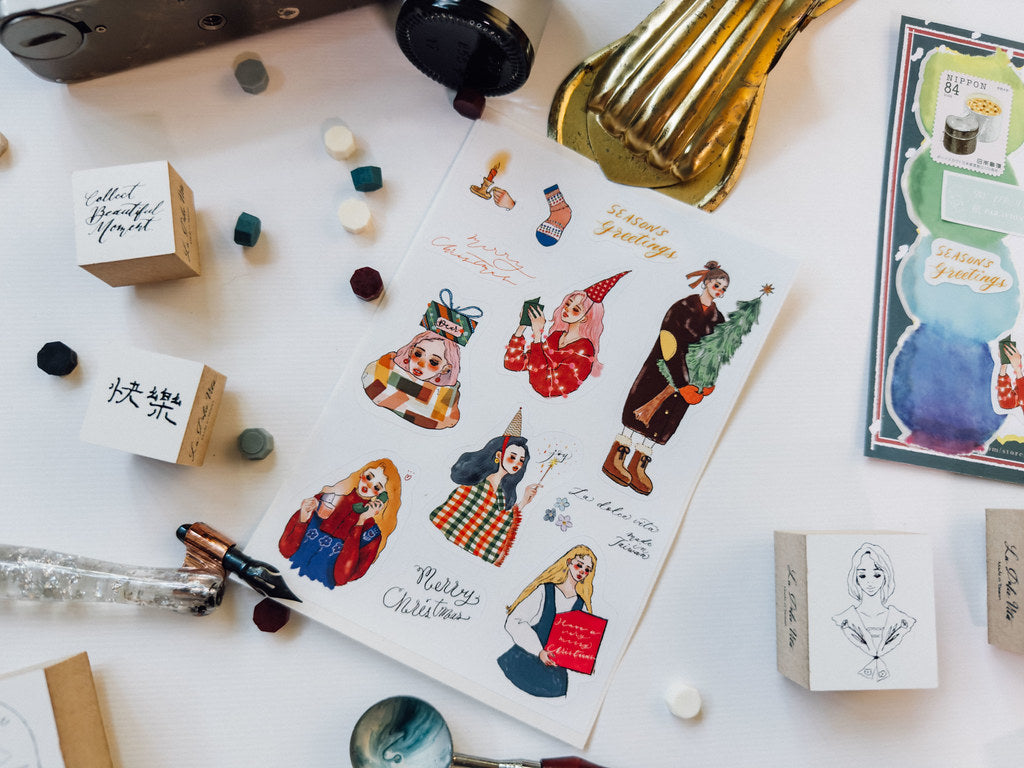 (NEW) LDV I Want To Give You A Star And A Forest | Christmas Sticker Sheet