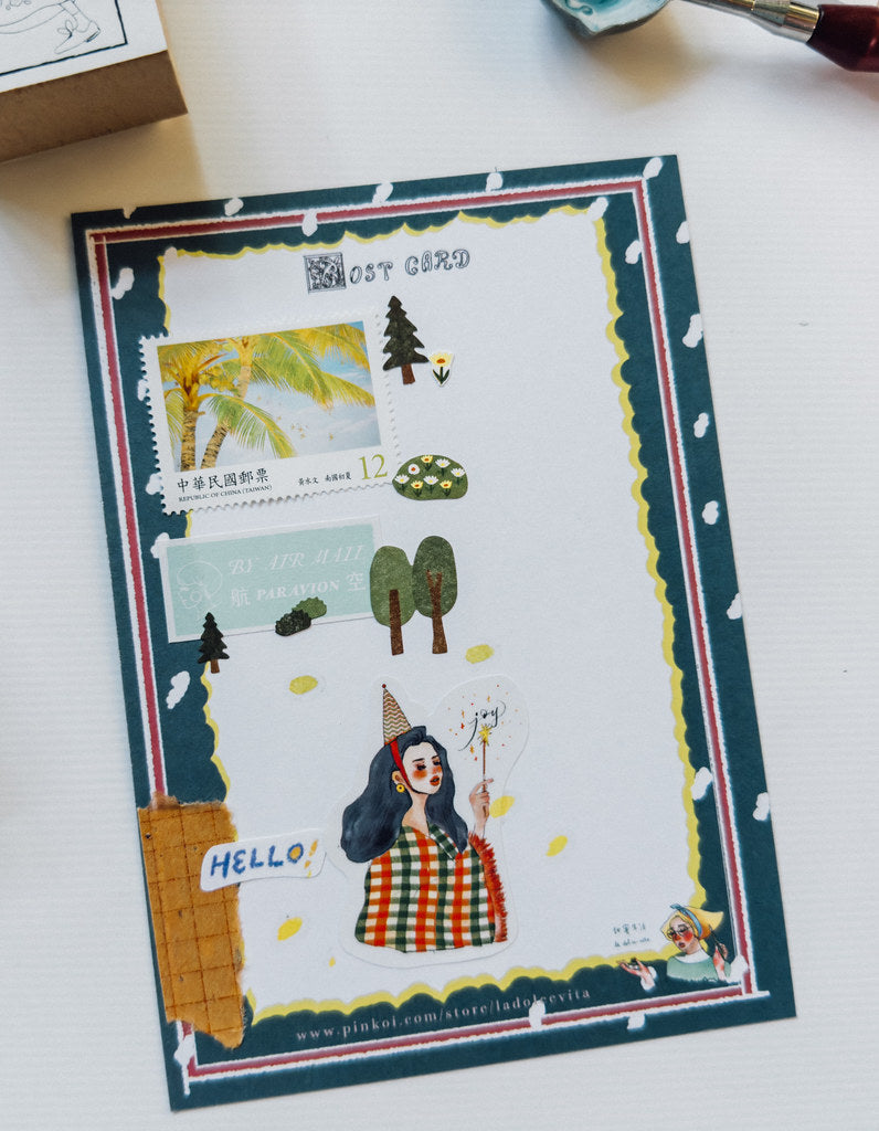 (NEW) LDV I Want To Give You A Star And A Forest | Christmas Sticker Sheet