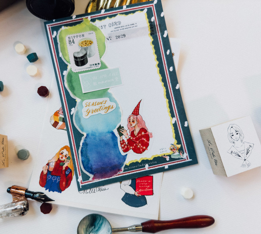 (NEW) LDV I Want To Give You A Star And A Forest | Christmas Sticker Sheet