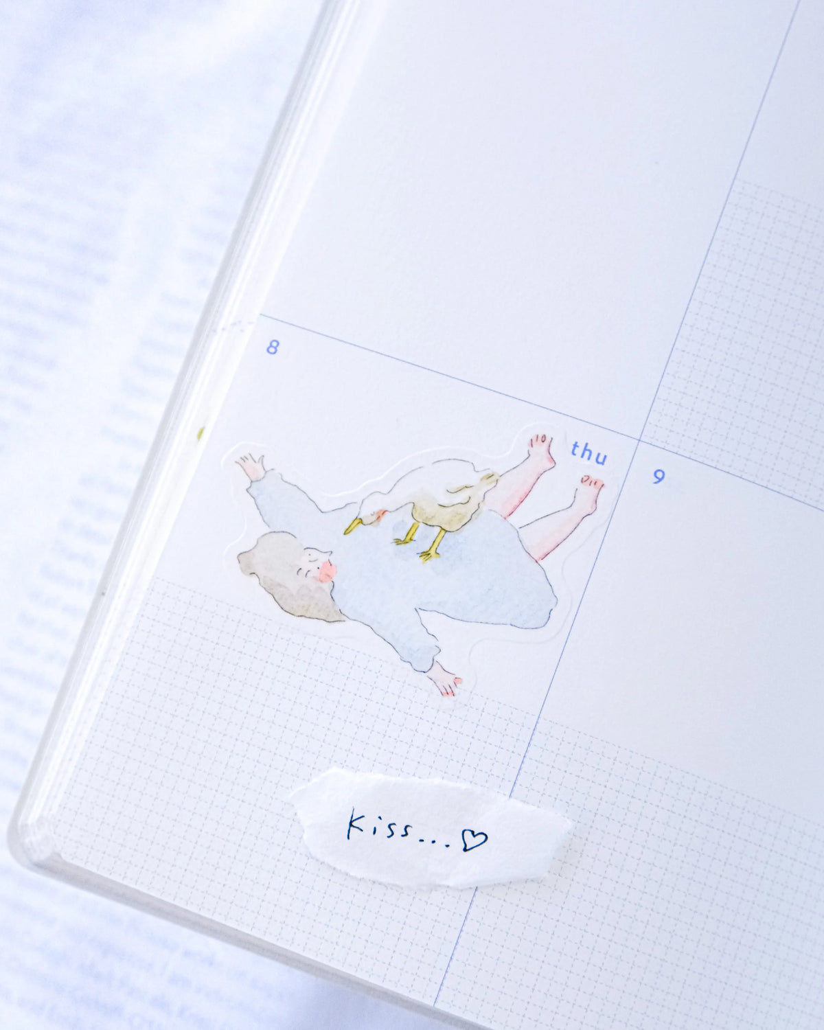 (NEW) Dodolulu - Lazy Day Comforts | Matchbox Flake Stickers