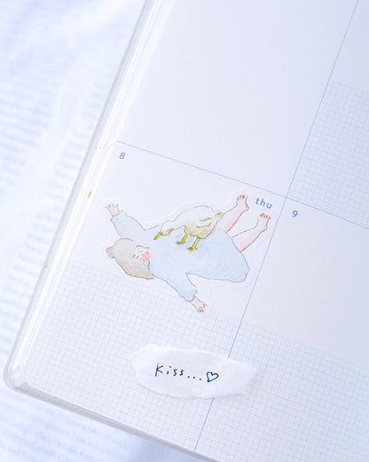 (NEW) Dodolulu - Lazy Day Comforts | Matchbox Flake Stickers