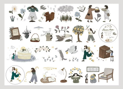 Ivy Snow - Lemon Tree | PET Tape Stickers