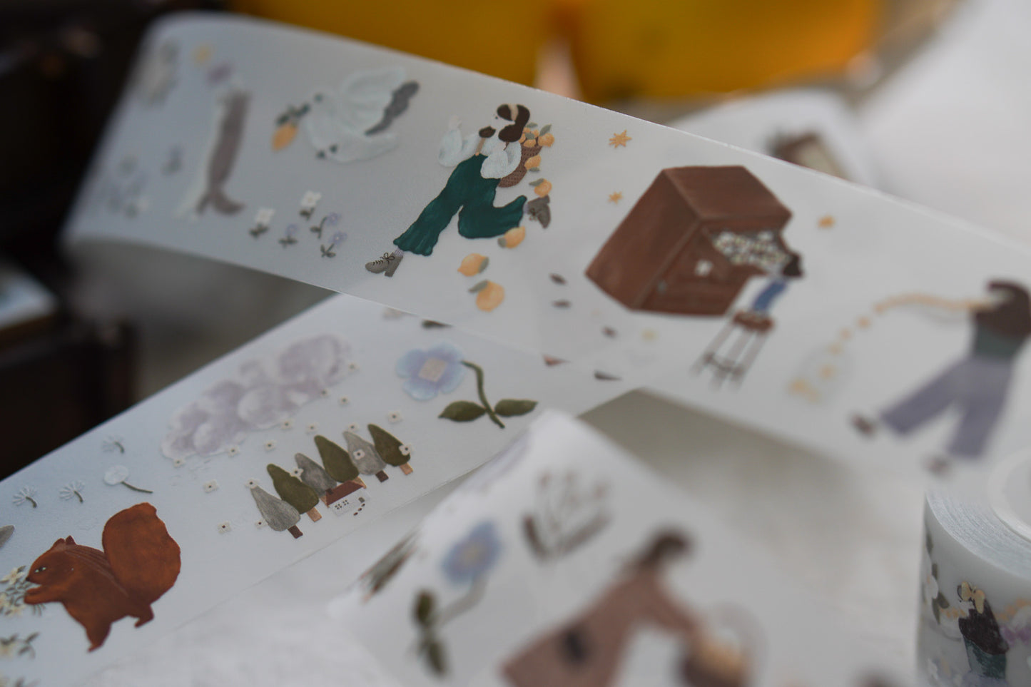 Ivy Snow - Lemon Tree | PET Tape Stickers