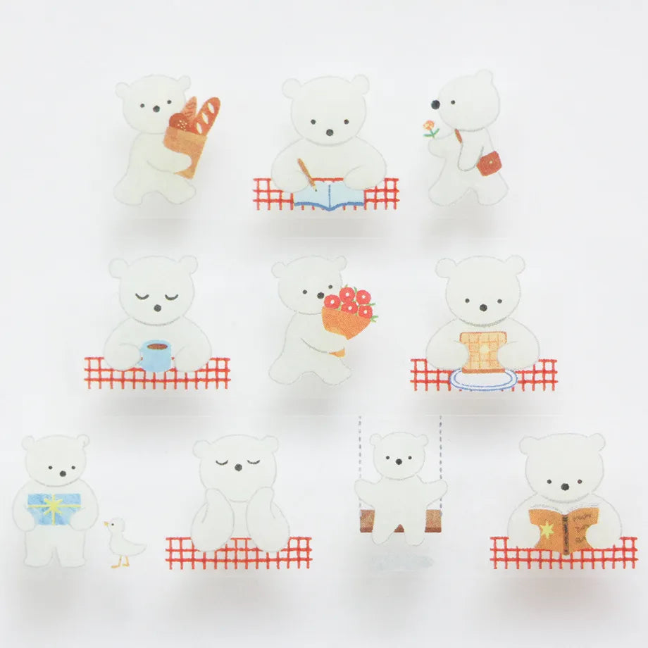 (NEW) Mariko Fukuoka One Day | Transparent Washi Tape (8m)