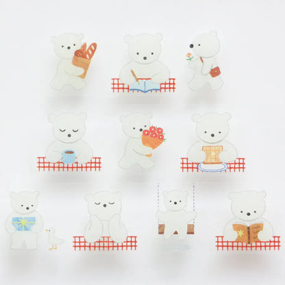 (NEW) Mariko Fukuoka One Day | Transparent Washi Tape (8m)