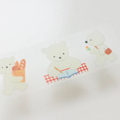 (NEW) Mariko Fukuoka One Day | Transparent Washi Tape (8m)