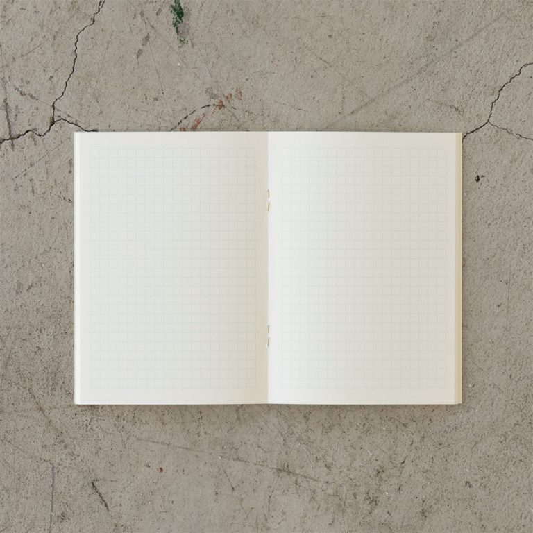 (NEW) Midori MD Notebook Light A6 - Grid - Pack of 3
