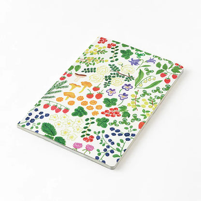 (NEW) Midori Yuru Log Notebook B6 - Nordic - Dot Grid