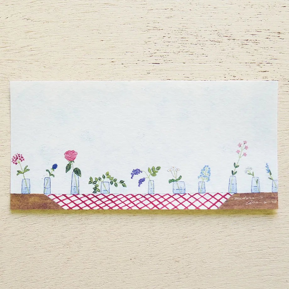 (NEW) Cozyca - Midori Asano With Flowers | Memopad