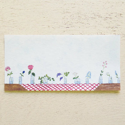(NEW) Cozyca - Midori Asano With Flowers | Memopad