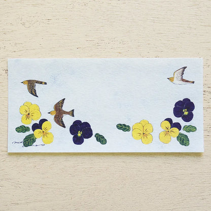 (NEW) Cozyca - Midori Asano With Flowers | Memopad