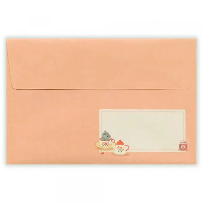 (NEW) NB Co. Ltd - Mattari Animal - Cat | Letter Set