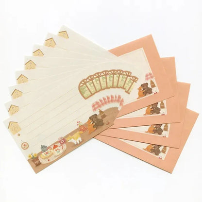 (NEW) NB Co. Ltd - Mattari Animal - Cat | Letter Set