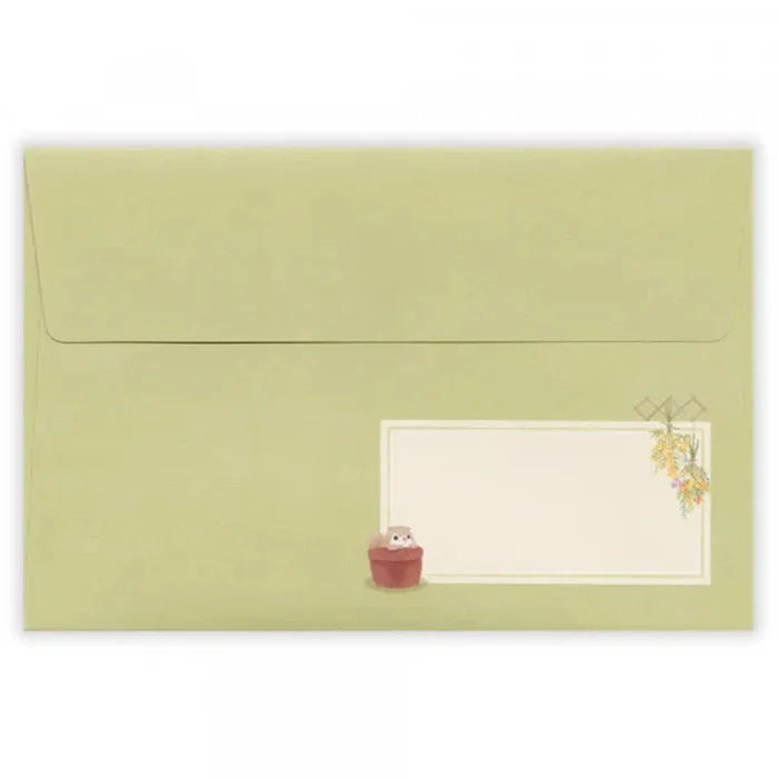 (NEW) NB Co. Ltd - Mattari Animal - Momonga Flying Squirrel | Letter Set
