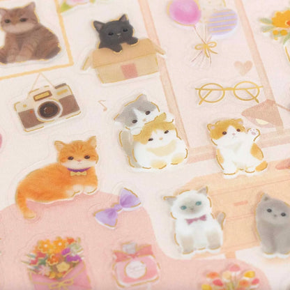 (NEW) NB Co. Ltd - Chill Kitten | Sticker Sheet