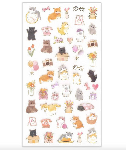 (NEW) NB Co. Ltd - Chill Kitten | Sticker Sheet