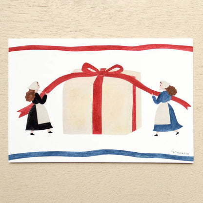 (NEW) Cozyca - Necktie Someone's Birthday Tomorrow | Postcard Set