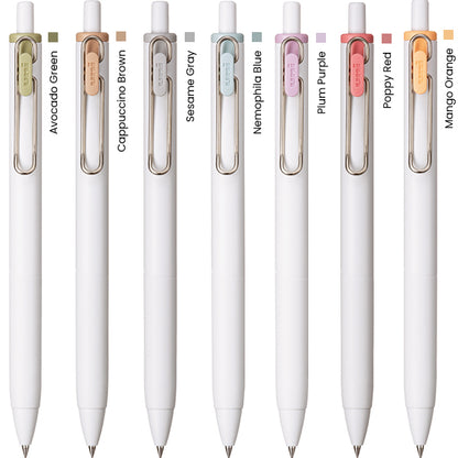 Uni-Ball One Gel Pen FIKA Color - 0.5mm - 7 Colors