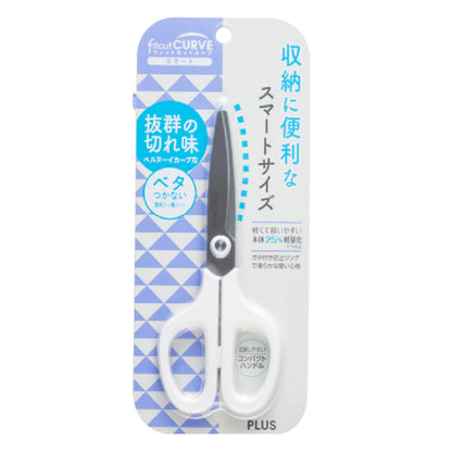 (NEW) PLUS x FitCut Curve Smart Fluorine-Coated Scissors
