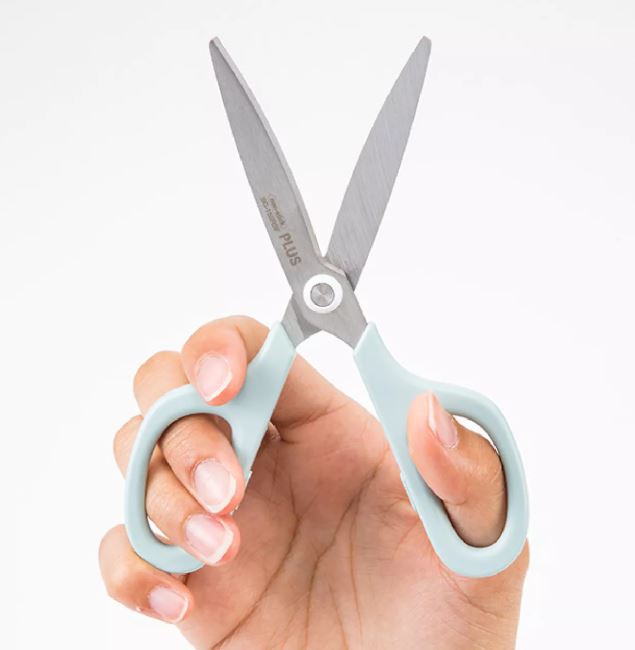 (NEW) PLUS x FitCut Curve Smart Fluorine-Coated Scissors