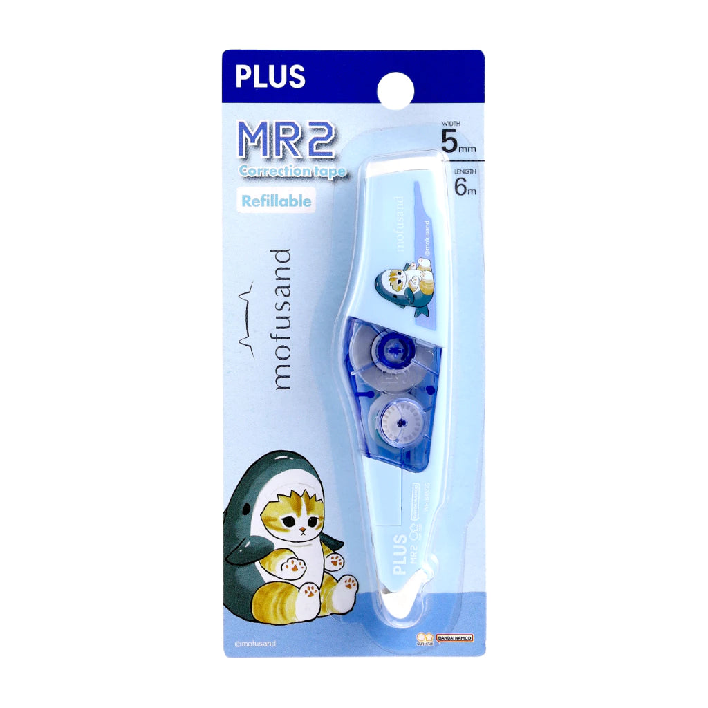 (NEW) PLUS x Mofusand Series - Whiper MR2 5mm x 6m Correction Tape