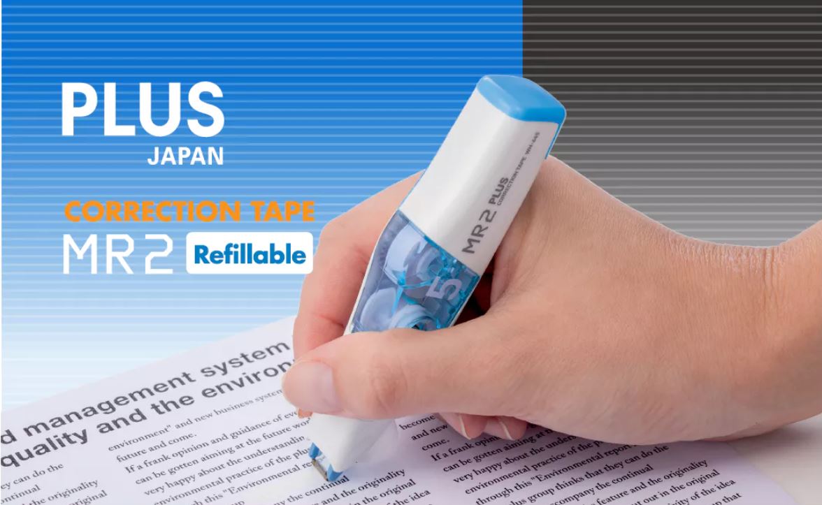 (NEW) PLUS x Mofusand Series - Whiper MR2 5mm x 6m Correction Tape