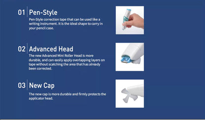 (NEW) PLUS x Mofusand Series - Whiper MR2 5mm x 6m Correction Tape