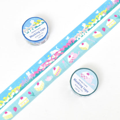 (NEW) Papier Platz - Kazu Miyashita Nekoneko Biyori | Washi Tape