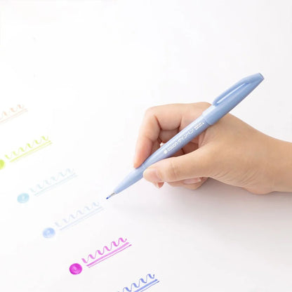 Pentel Fude Touch Brush Sign Pen (14 colors)