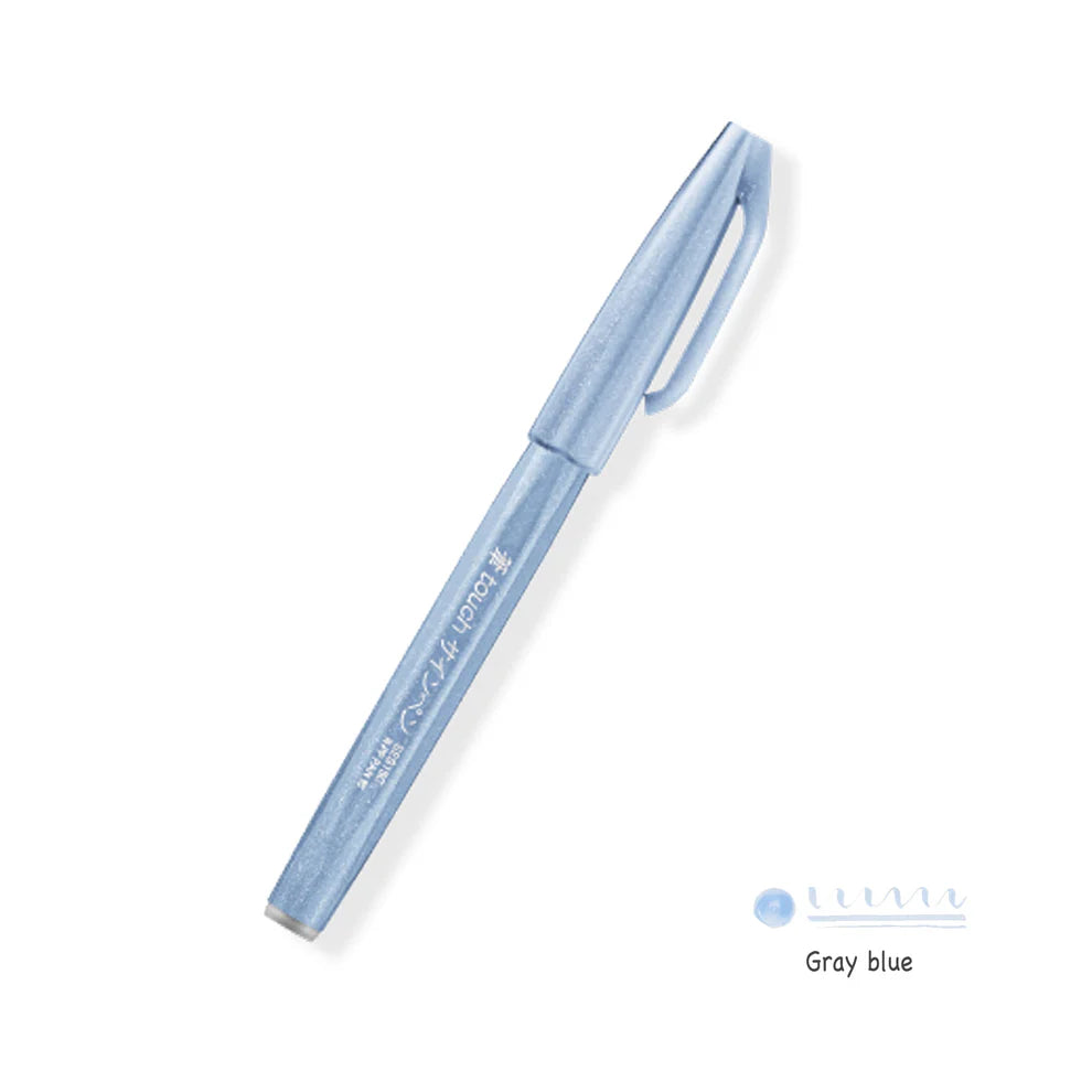 Pentel Fude Touch Brush Sign Pen (14 colors)