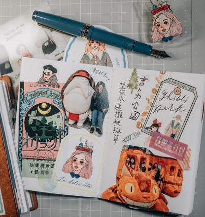 Journal and me | Passport Size Notebook