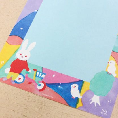 (NEW) Reiko Tada Me and My Dog | Letter Set (12 sheets & 4 envelopes)