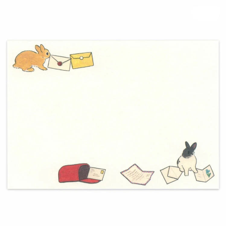 (NEW) Schinako Moriyama - Bunny and Letter | Letter Set