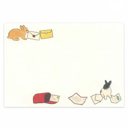 (NEW) Schinako Moriyama - Bunny and Letter | Letter Set