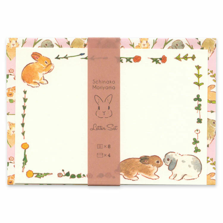 (NEW) Schinako Moriyama - Flower Pattern | Letter Set