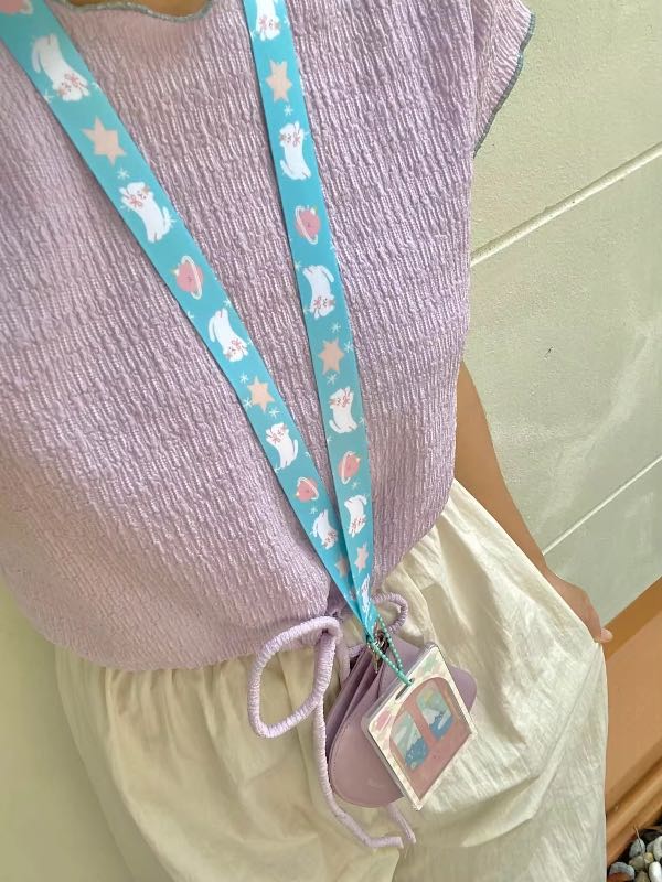(NEW) Smiletime Cute Lanyard and Card Holder Set | 5 designs