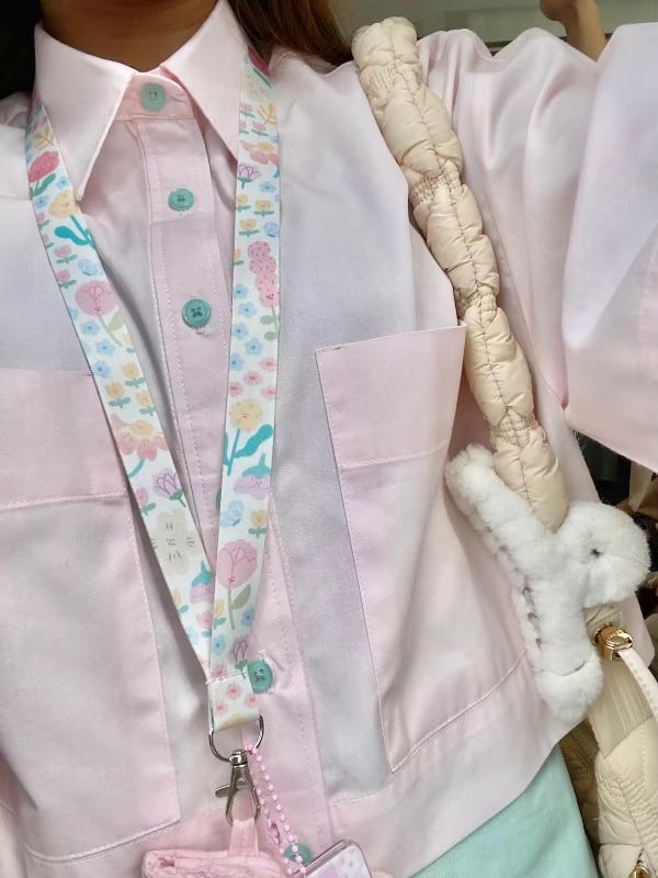 (NEW) Smiletime Cute Lanyard and Card Holder Set | 5 designs