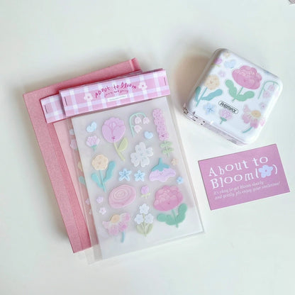 (NEW) Smiletime About to Bloom | Sticker Sheet