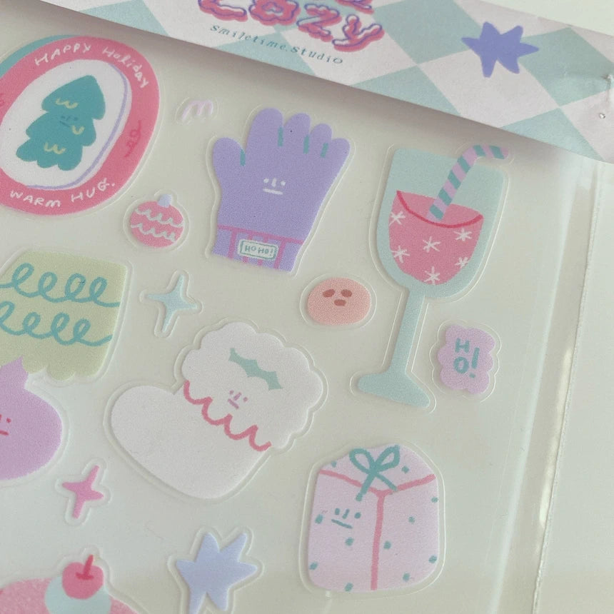 (NEW) Smiletime Little Cozy | Sticker Sheet