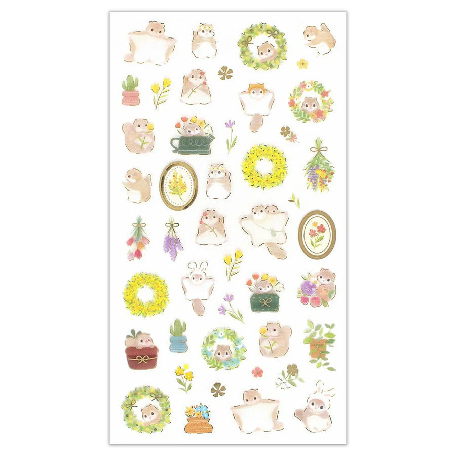 (NEW) NB Co. Ltd - Chill Momonga Flying Squirrel | Sticker Sheet