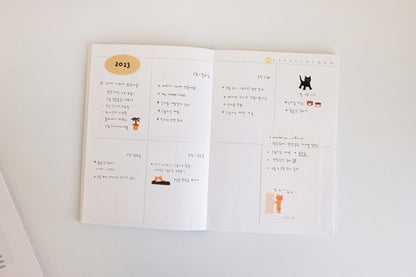 (NEW) Suatelier -  no.1150 cats have staff | Daily Deco Stickers