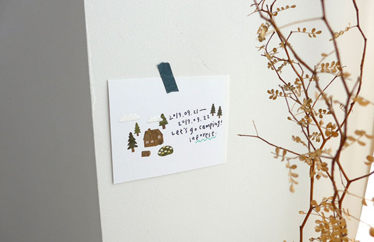 (NEW) Suatelier -  no.1098 forest | Daily Deco Stickers