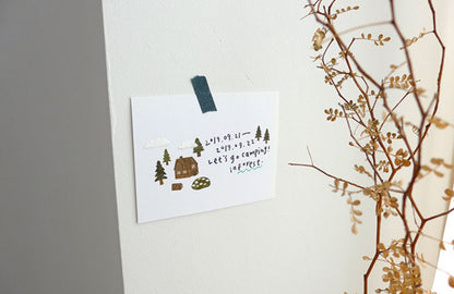 (NEW) Suatelier -  no.1098 forest | Daily Deco Stickers