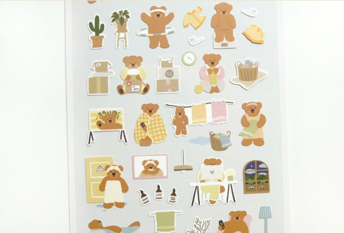 (NEW) Suatelier -  no.1141 ggumi home | Daily Deco Stickers