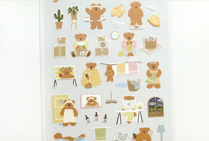 (NEW) Suatelier -  no.1141 ggumi home | Daily Deco Stickers