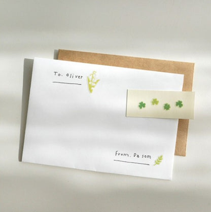 (NEW) Suatelier -  no.1163 a green alley | Daily Deco Stickers