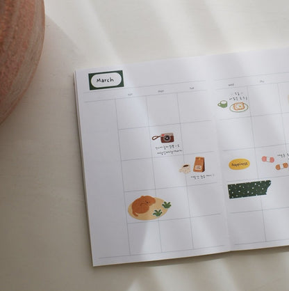 (NEW) Suatelier -  no.1154 small happiness | Daily Deco Stickers